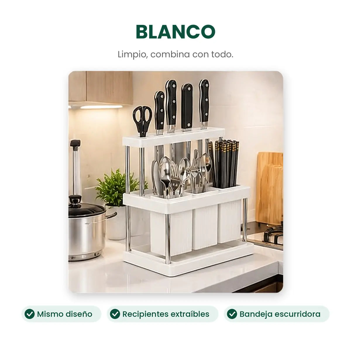 Organizador de Cocina 2 Niveles