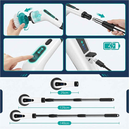 Cepillo Eléctrico Inalámbrico 9 en 1